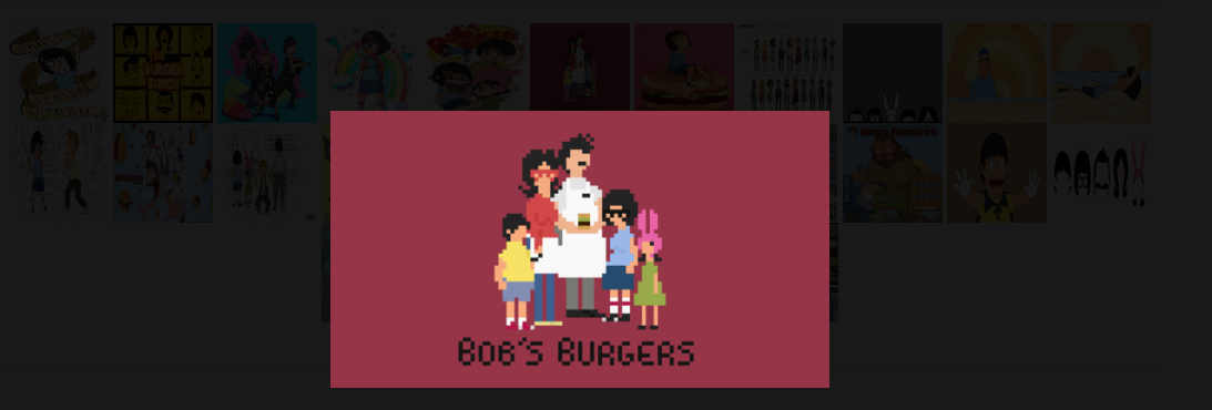 Modal view, with dimmed background.